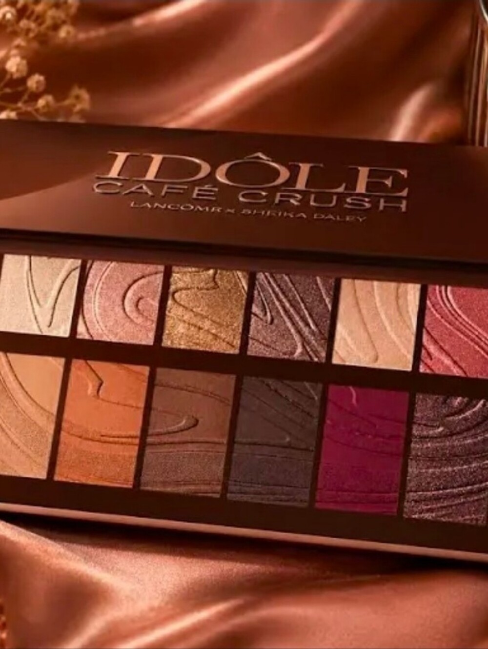 Lancôme Idôle Café Crush Nude Eyeshadow Palette Collab W/Sheika Daley New In Box